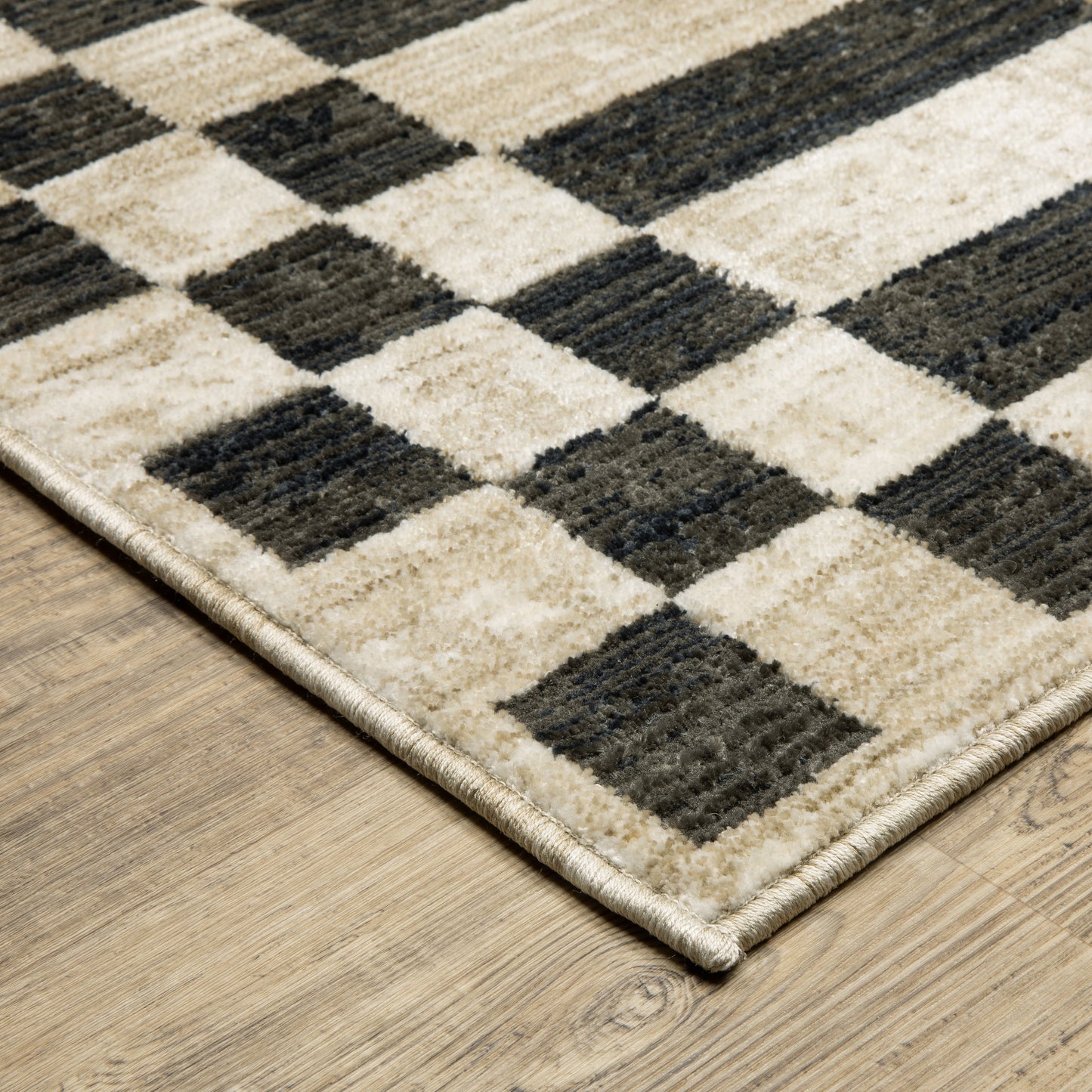 Oriental Weavers Hunter  Beige Black Modern