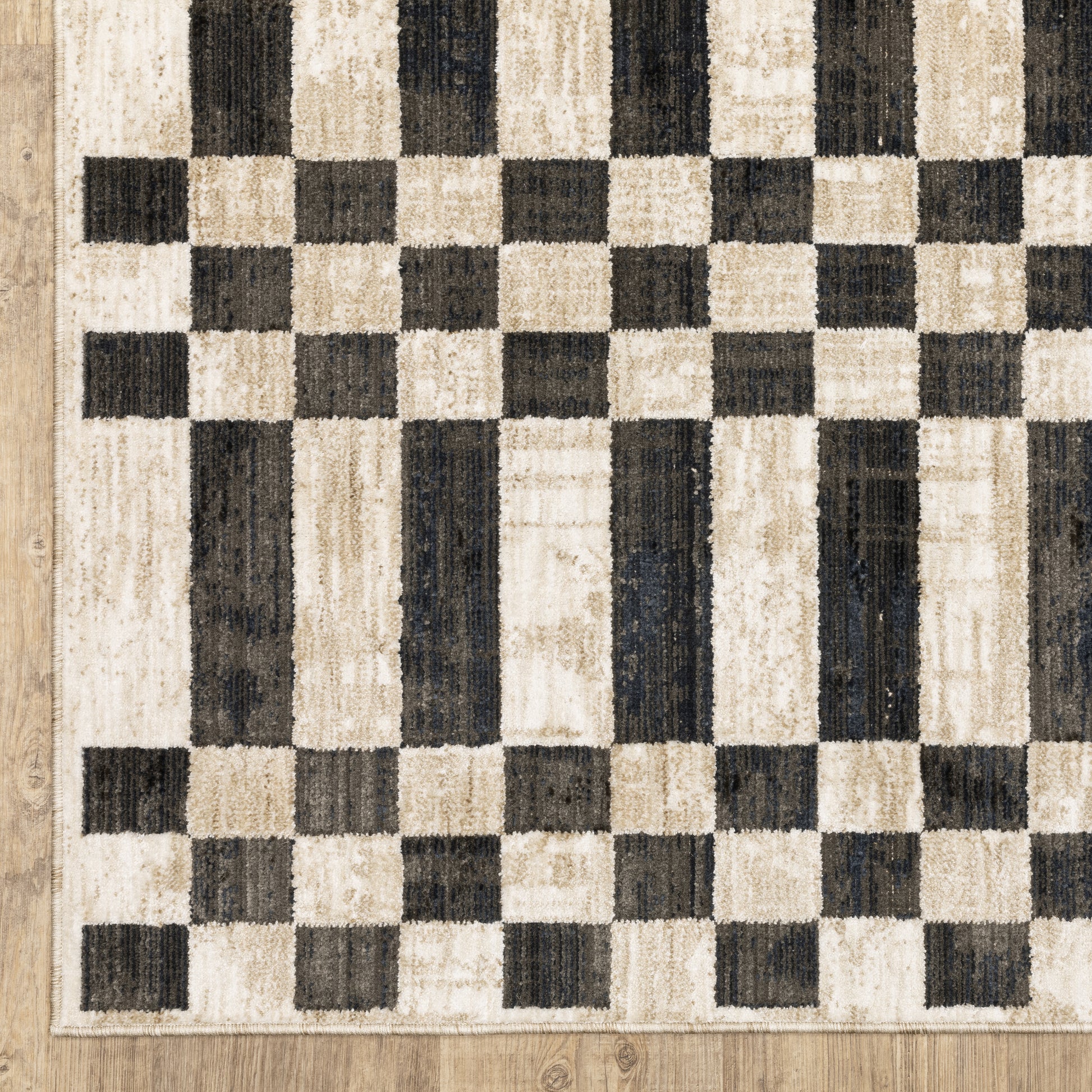 Oriental Weavers Hunter  Beige Black Modern