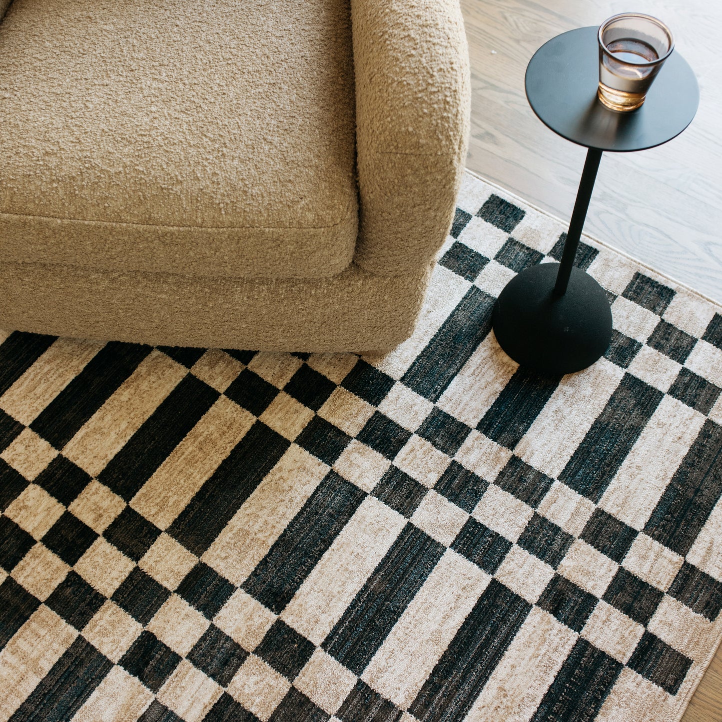 Oriental Weavers Hunter  Beige Black Modern