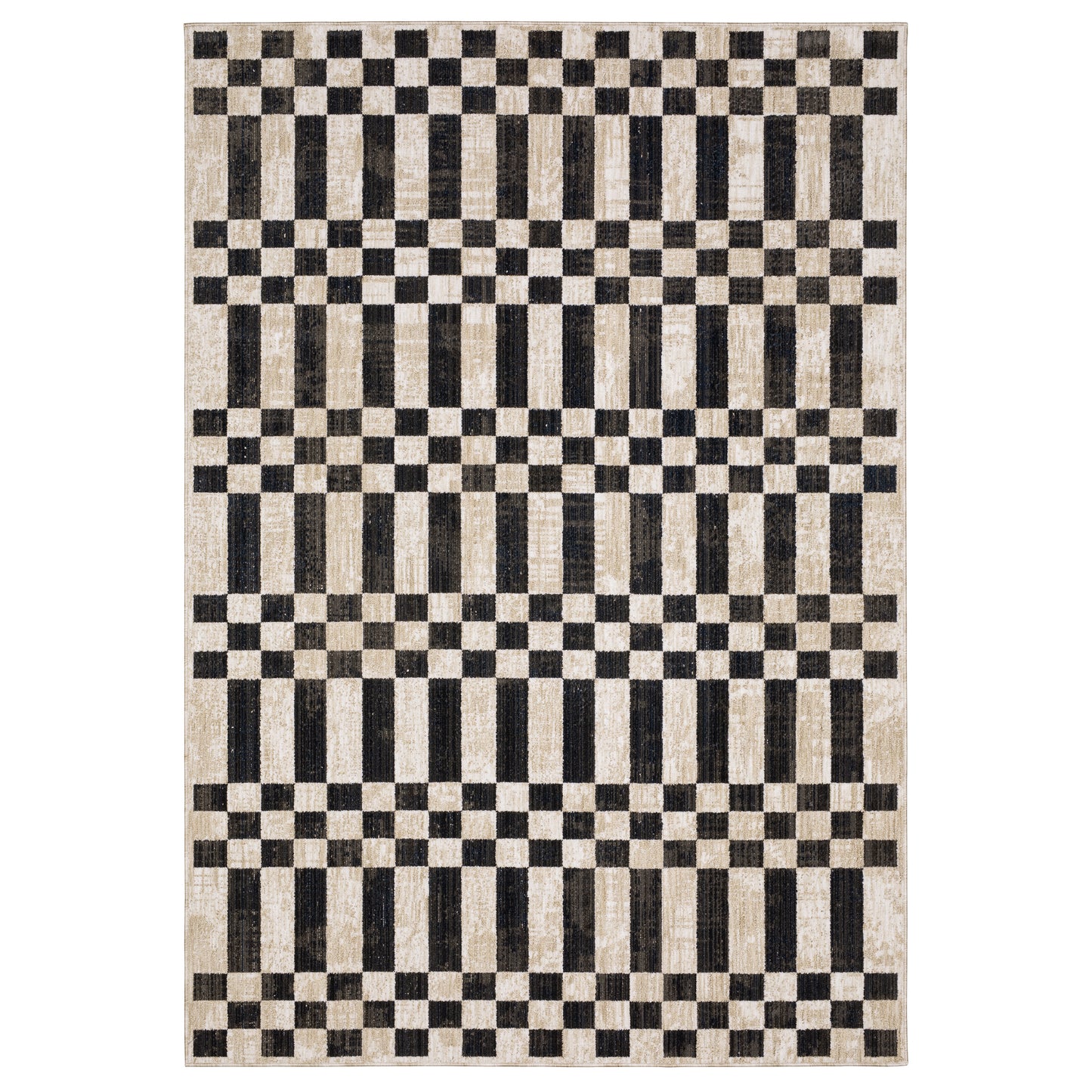 Oriental Weavers Hunter  Beige Black Modern