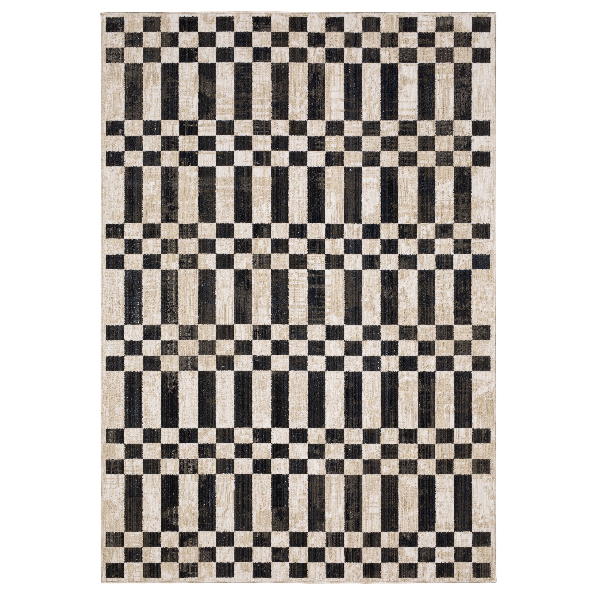 Oriental Weavers Hunter  Beige Black Modern