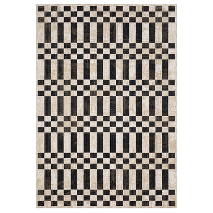 Oriental Weavers Hunter  Beige Black Modern