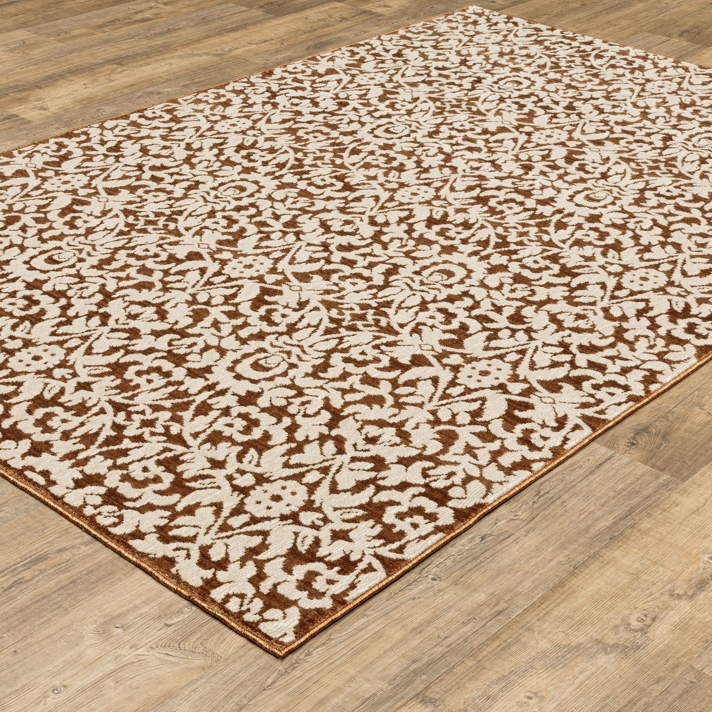 Oriental Weavers Intrigue  Orange Beige Traditional