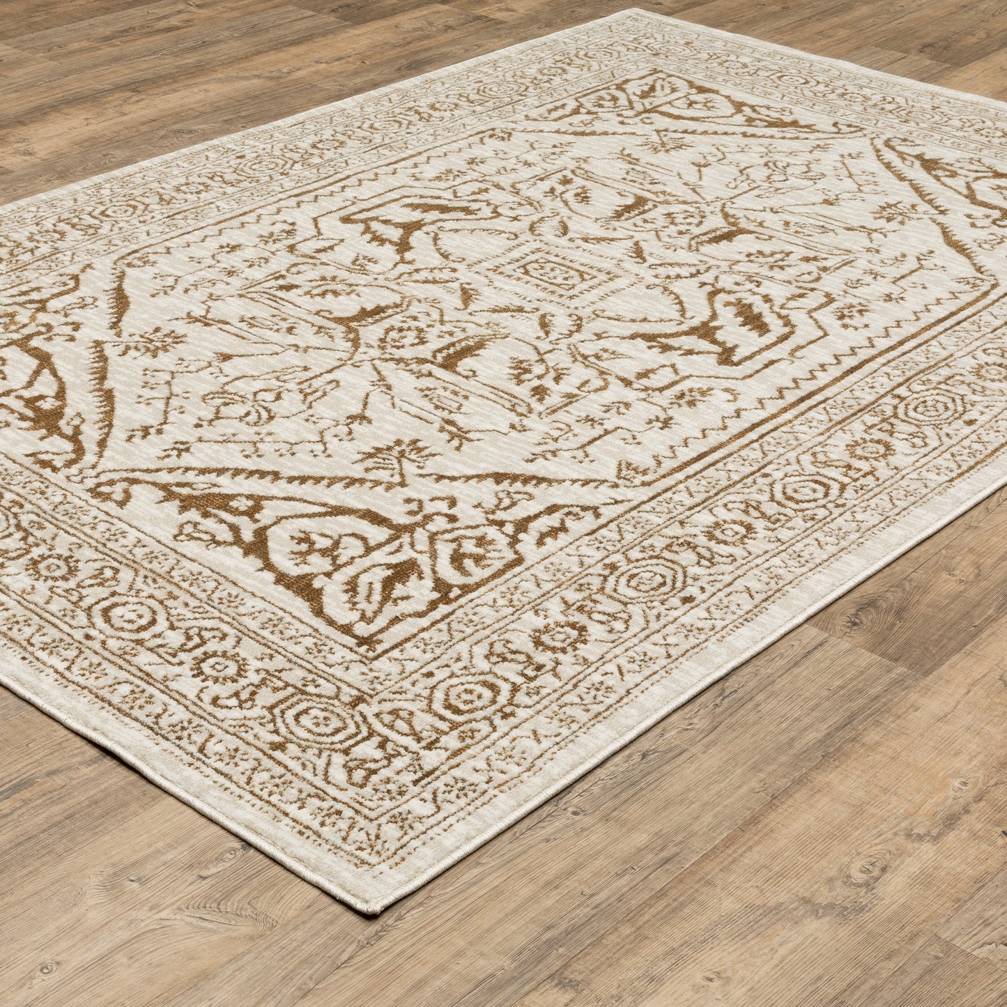 Oriental Weavers Intrigue  Ivory Gold Traditional
