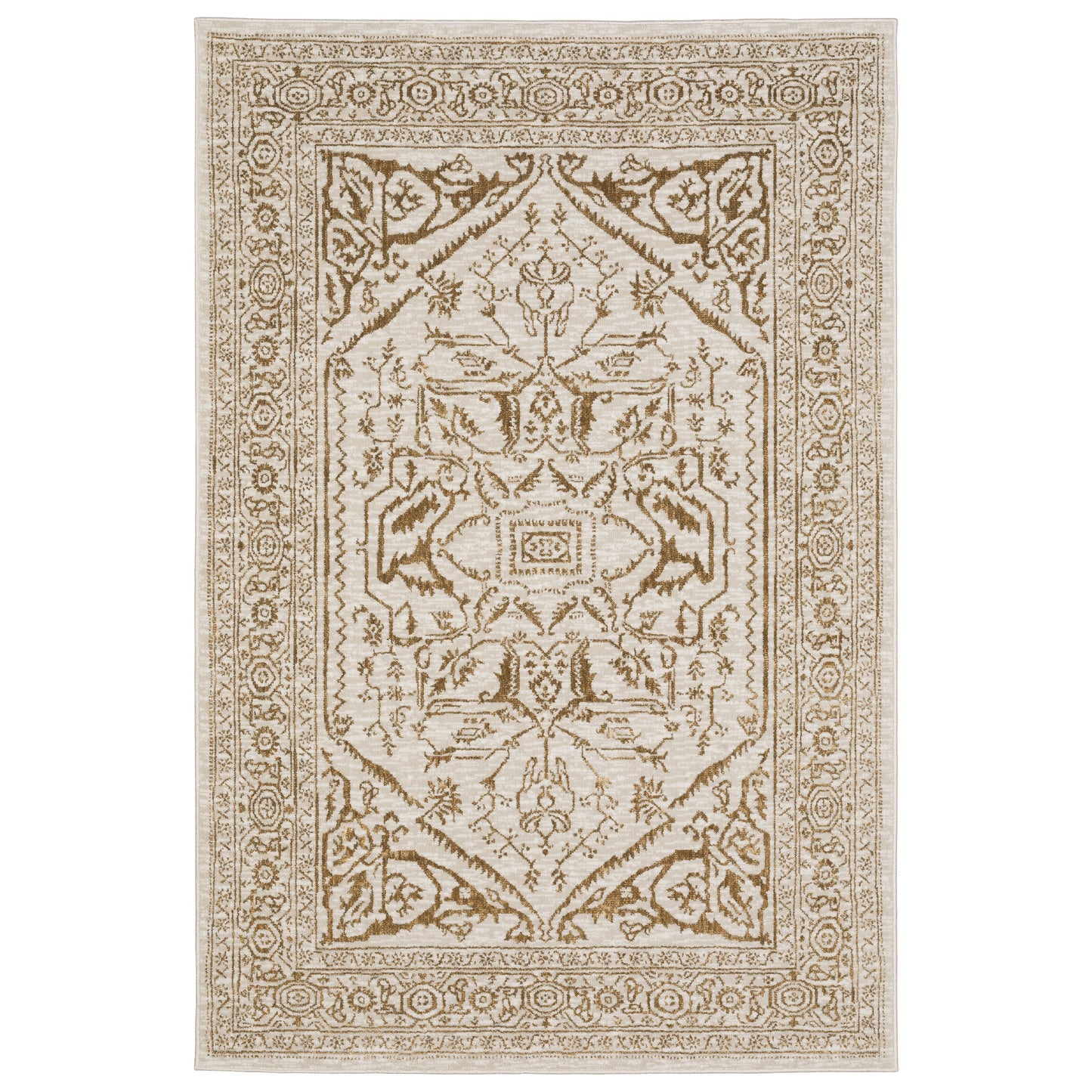 Oriental Weavers Intrigue  Ivory Gold Traditional