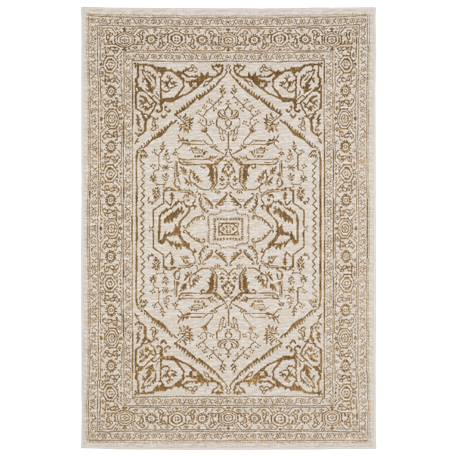 Oriental Weavers Intrigue  Ivory Gold Traditional
