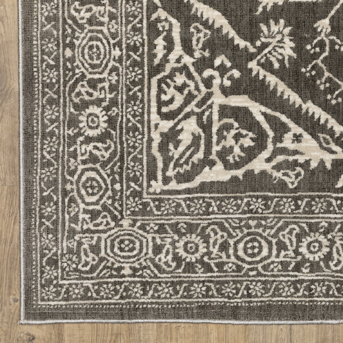 Oriental Weavers Intrigue  Grey Ivory Traditional
