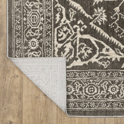 Oriental Weavers Intrigue  Grey Ivory Traditional