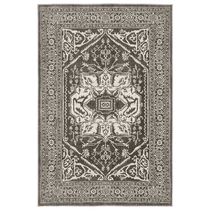 Oriental Weavers Intrigue  Grey Ivory Traditional