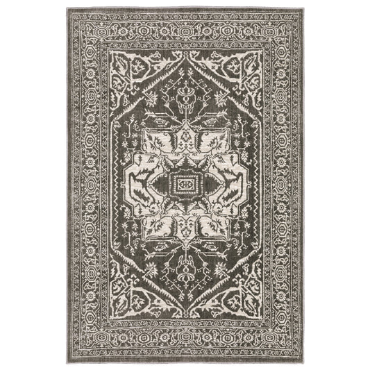 Oriental Weavers Intrigue  Grey Ivory Traditional