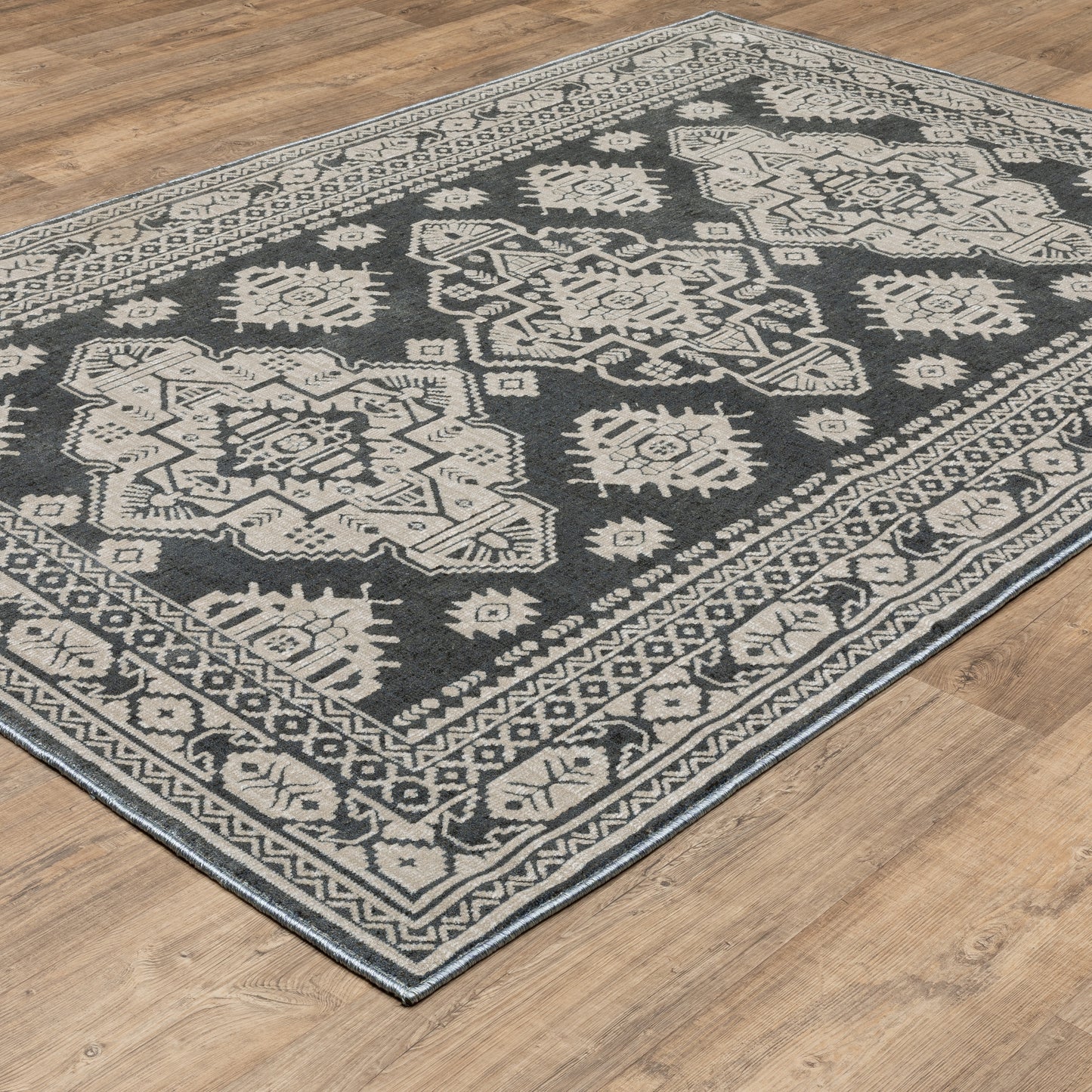 Oriental Weavers Intrigue  Blue Grey Traditional