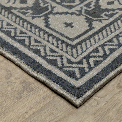 Oriental Weavers Intrigue  Blue Grey Traditional