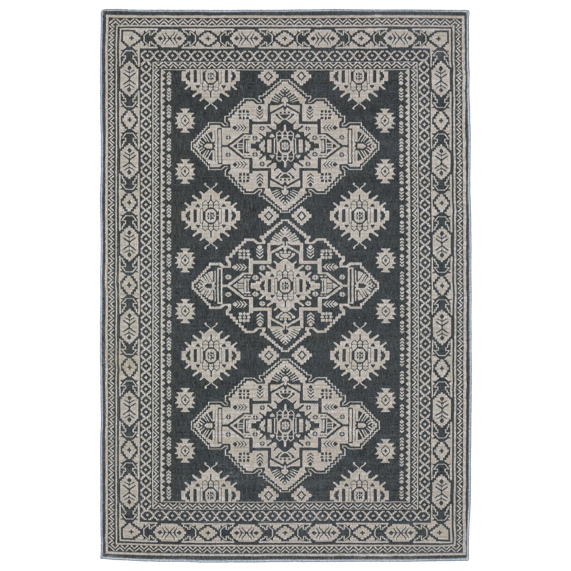 Oriental Weavers Intrigue  Blue Grey Traditional