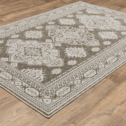 Oriental Weavers Intrigue  Grey Grey Traditional