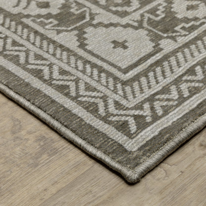 Oriental Weavers Intrigue  Grey Grey Traditional