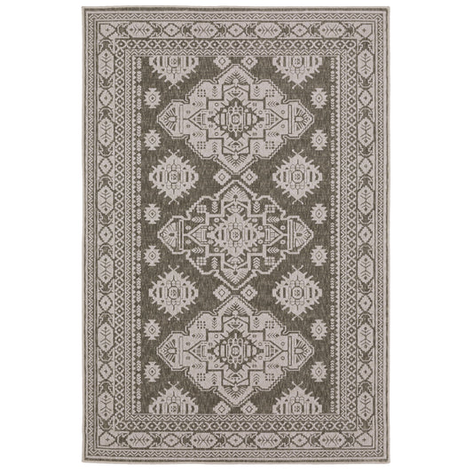 Oriental Weavers Intrigue  Grey Grey Traditional