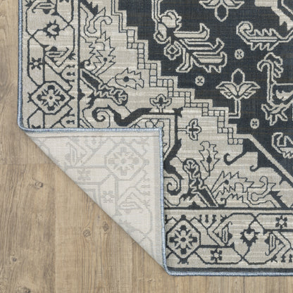 Oriental Weavers Intrigue  Blue Grey Traditional