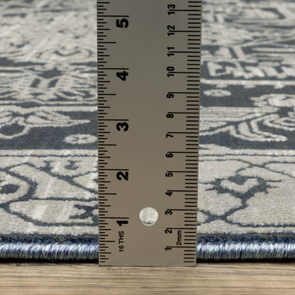 Oriental Weavers Intrigue  Blue Grey Traditional