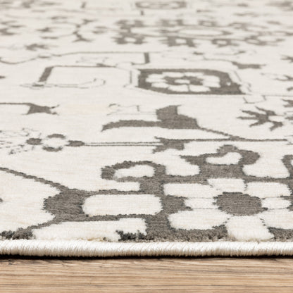 Oriental Weavers Intrigue  Ivory Grey Traditional