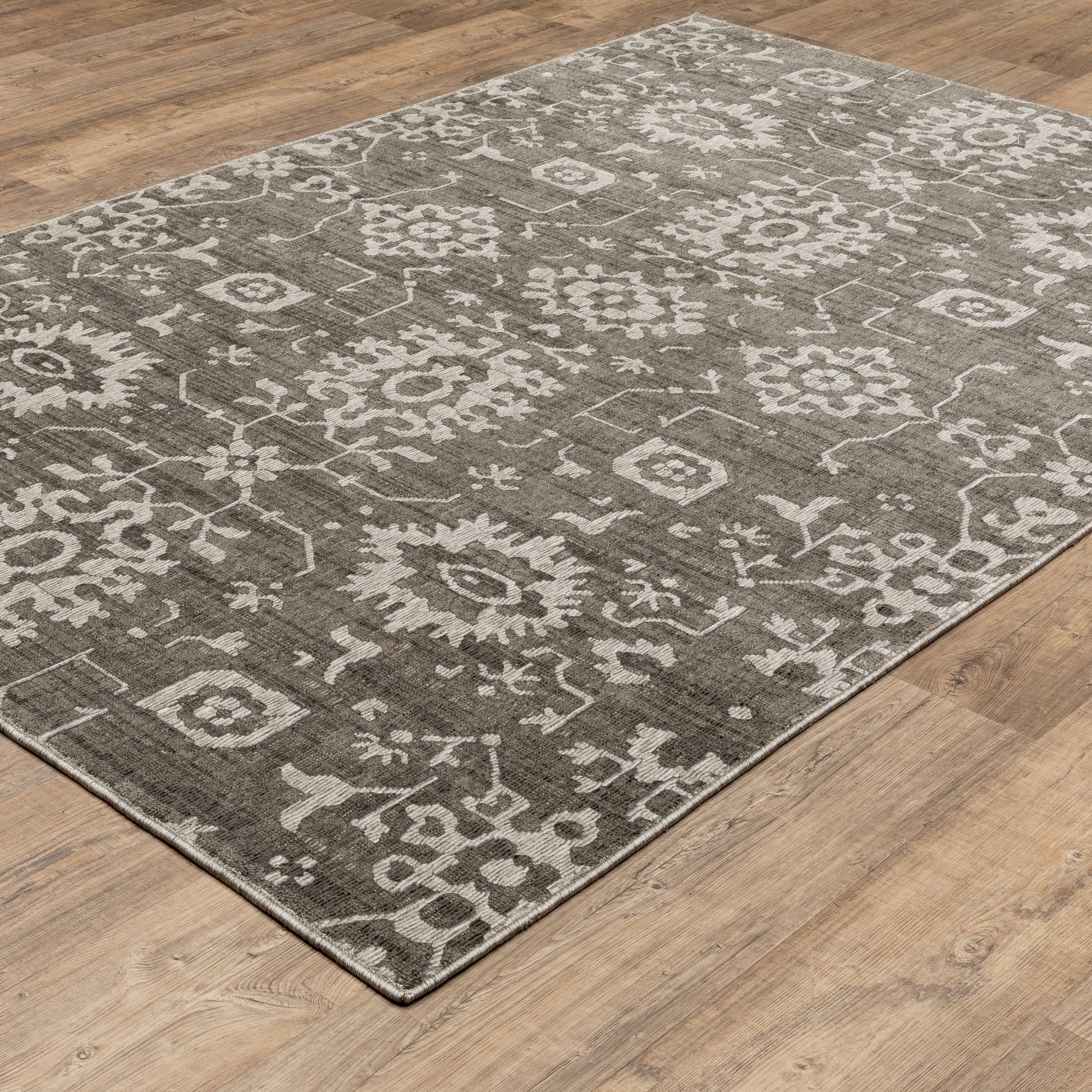 Oriental Weavers Intrigue  Grey Ivory Traditional