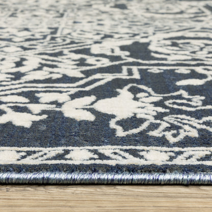 Oriental Weavers Intrigue  Blue Ivory Traditional