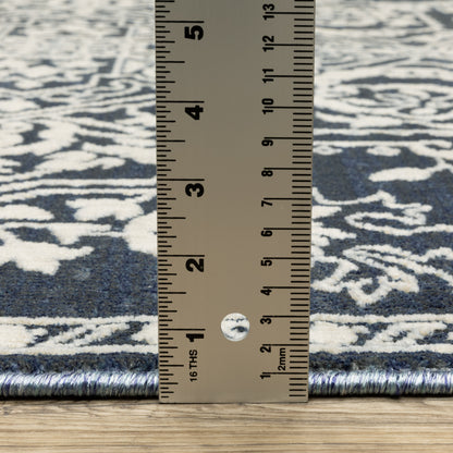 Oriental Weavers Intrigue  Blue Ivory Traditional