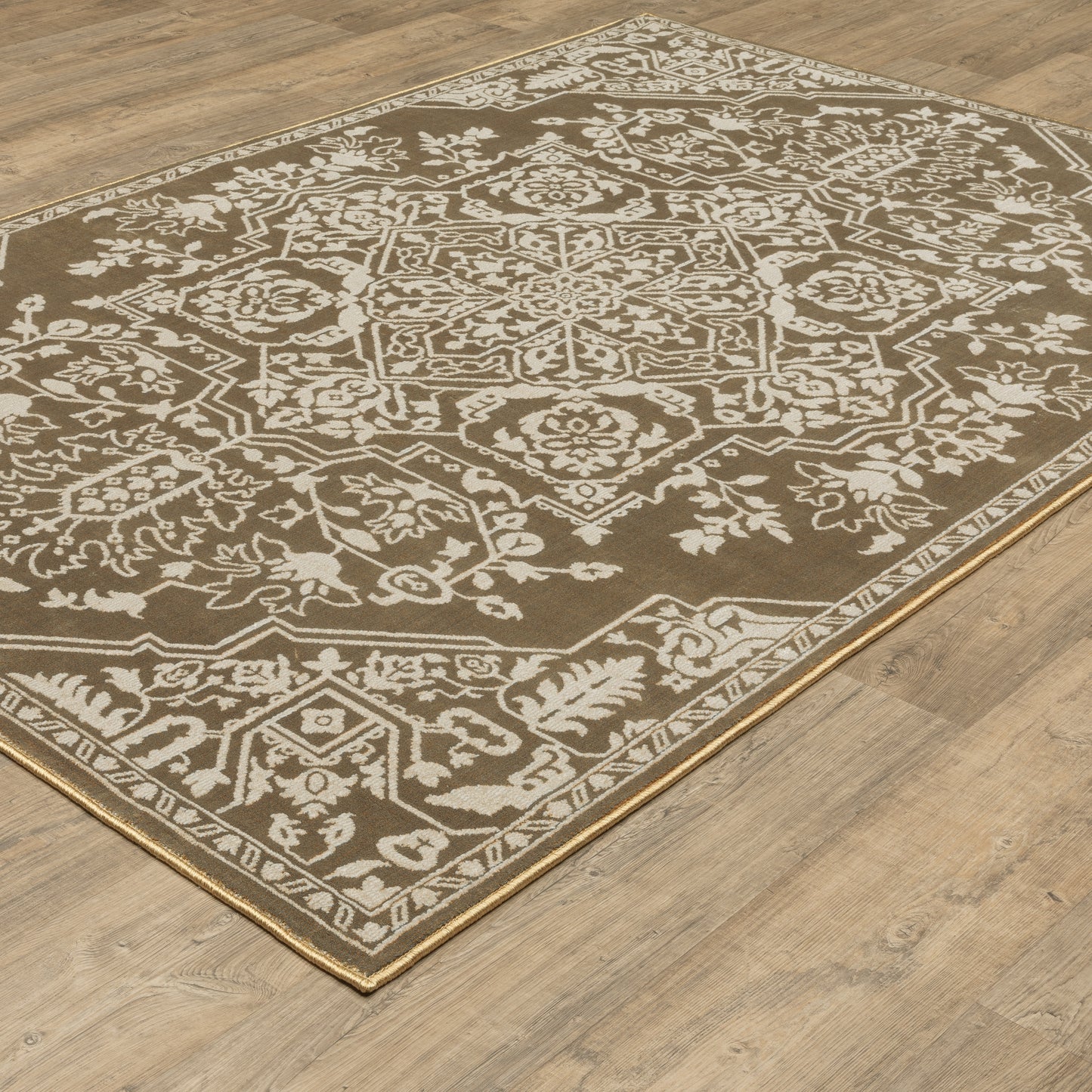 Oriental Weavers Intrigue  Gold Beige Traditional