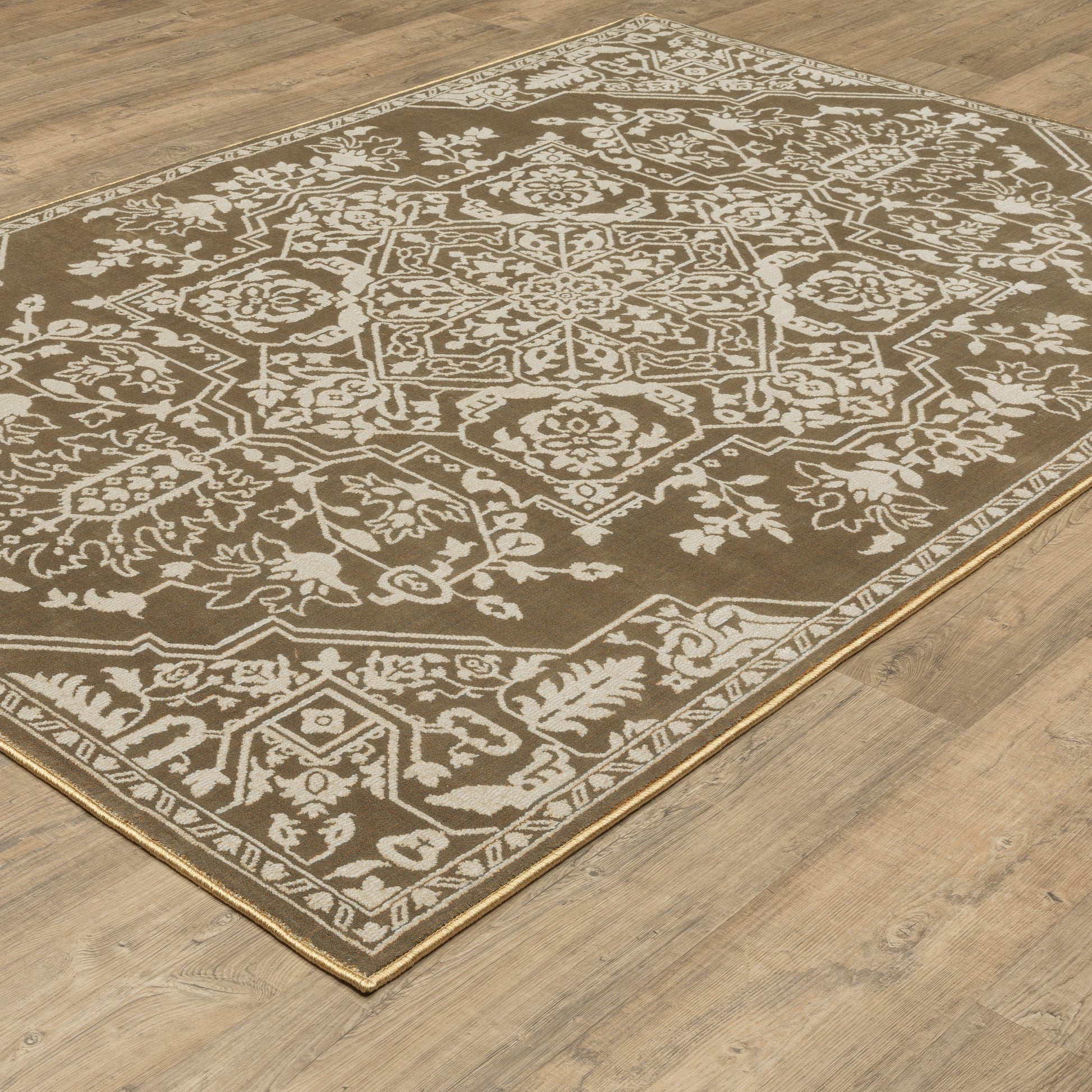 Oriental Weavers Intrigue  Gold Beige Traditional