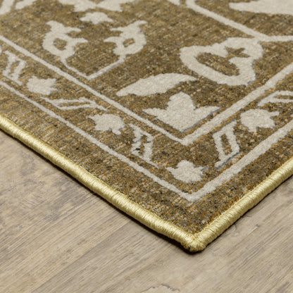Oriental Weavers Intrigue  Gold Beige Traditional