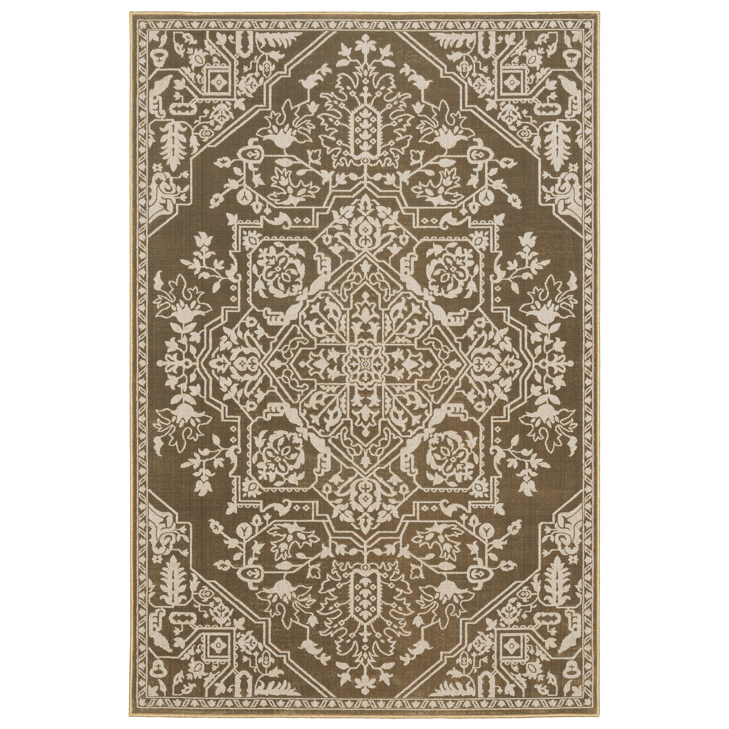 Oriental Weavers Intrigue  Gold Beige Traditional