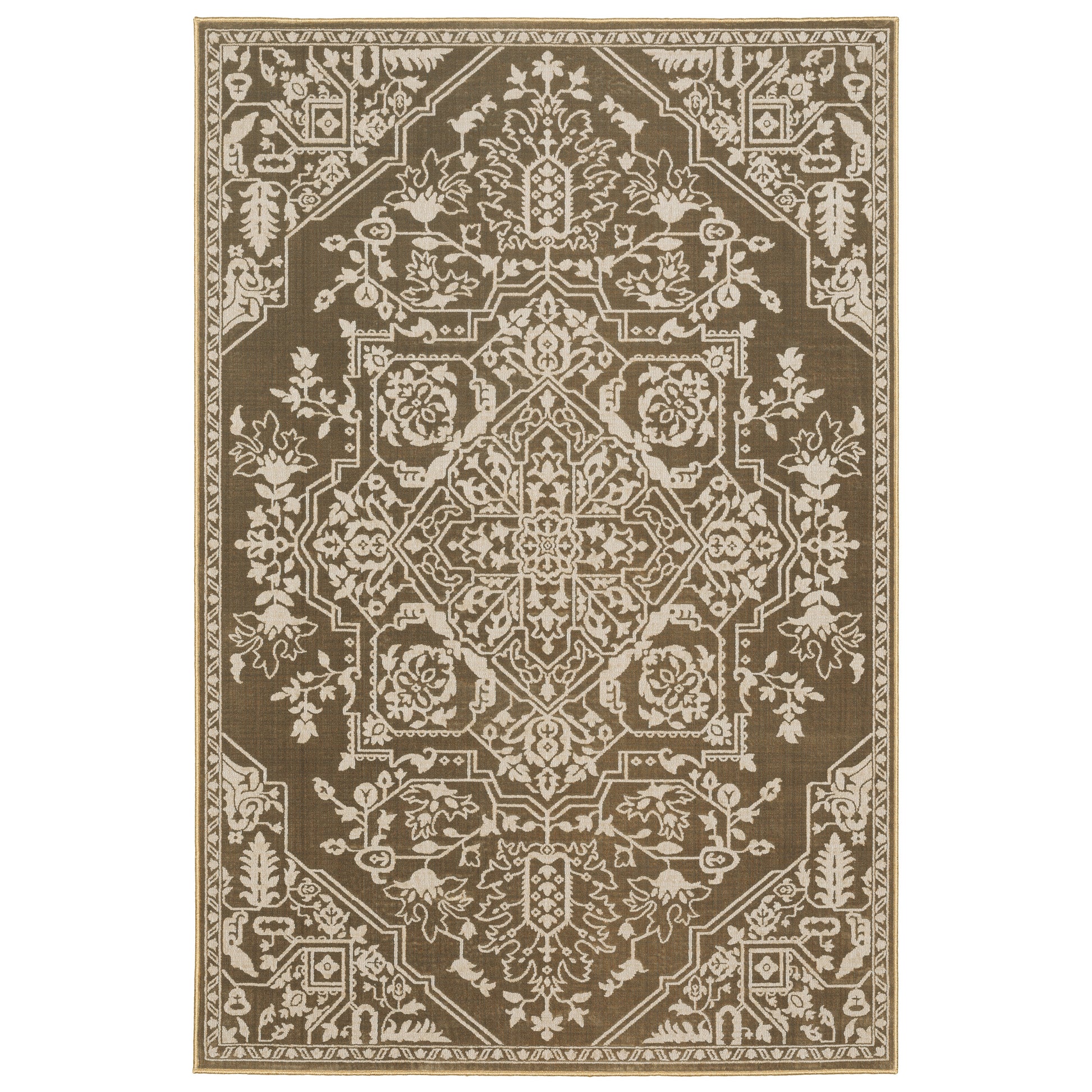 Oriental Weavers Intrigue  Gold Beige Traditional