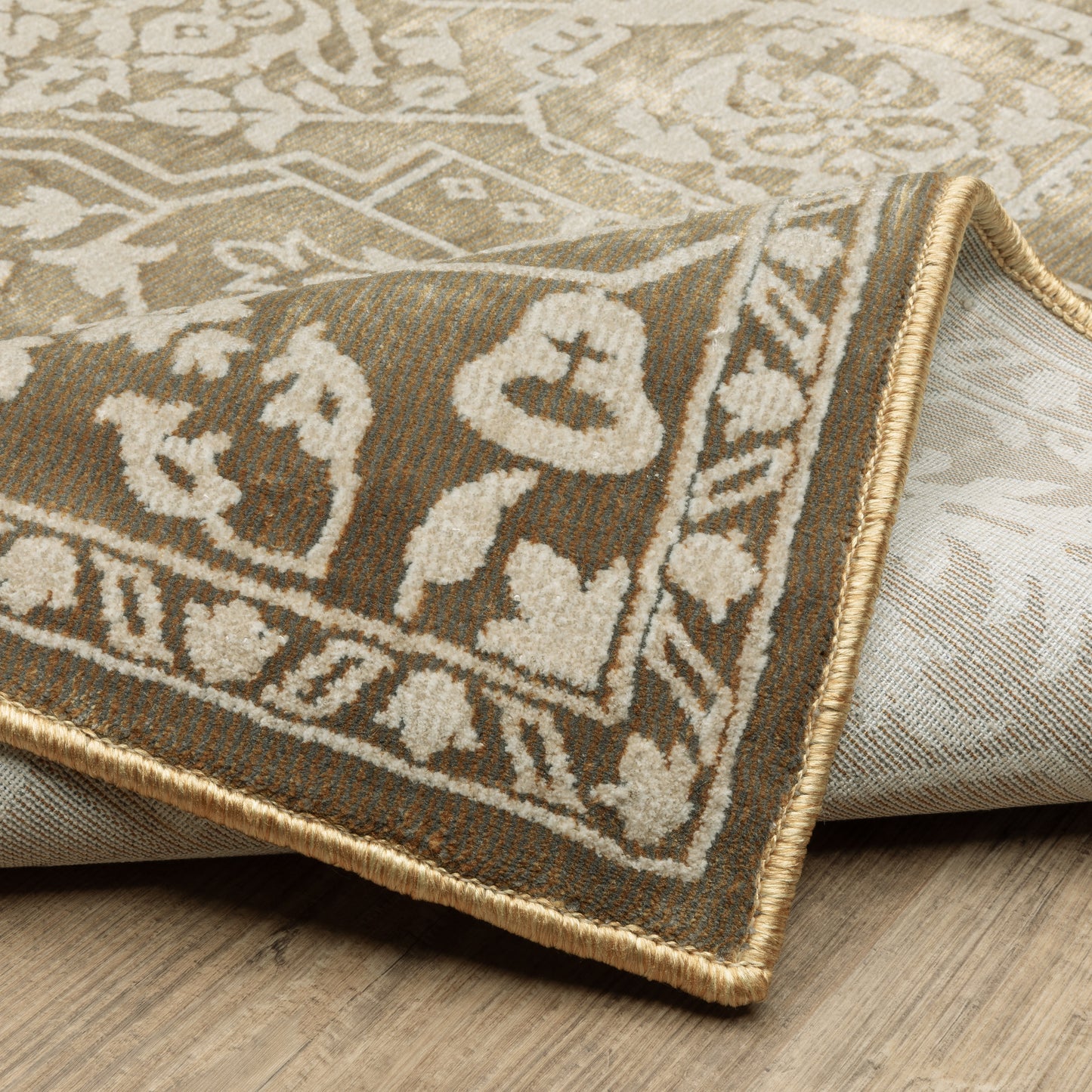 Oriental Weavers Intrigue  Gold Beige Traditional