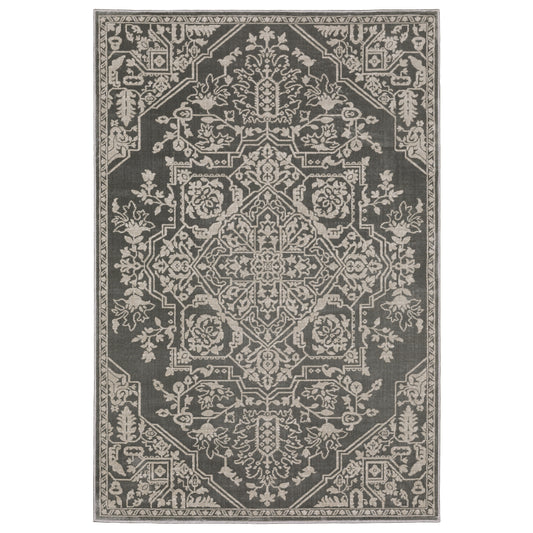 Oriental Weavers Intrigue  Grey Light Grey Traditional