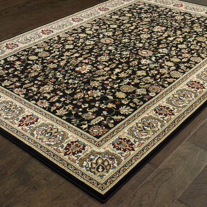 Oriental Weavers Kashan  Black Ivory Traditional