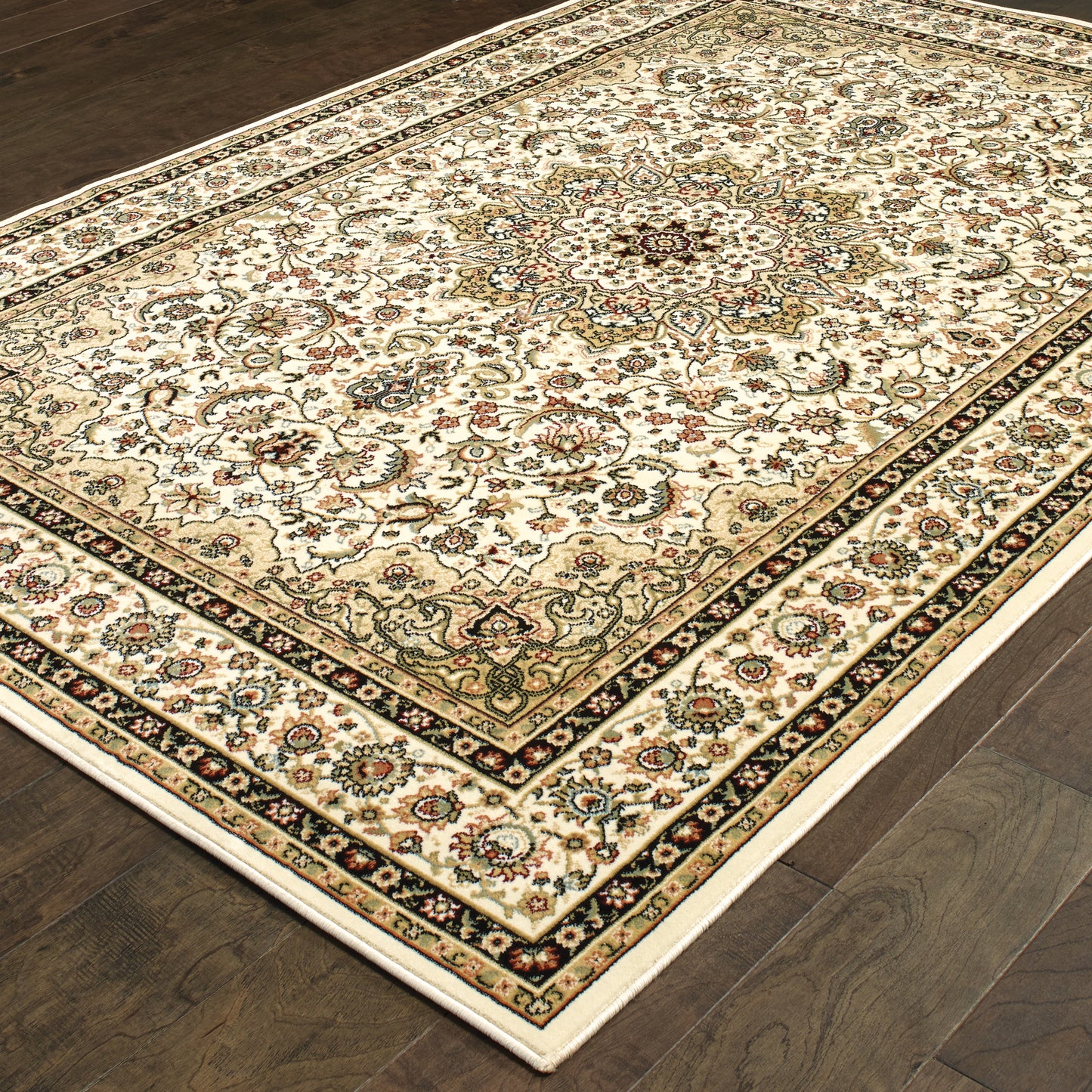 Oriental Weavers Kashan  Ivory Beige Traditional