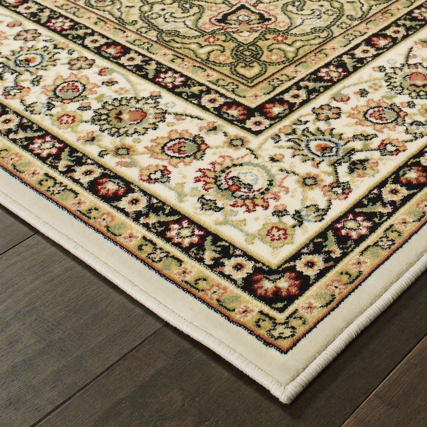 Oriental Weavers Kashan  Ivory Beige Traditional