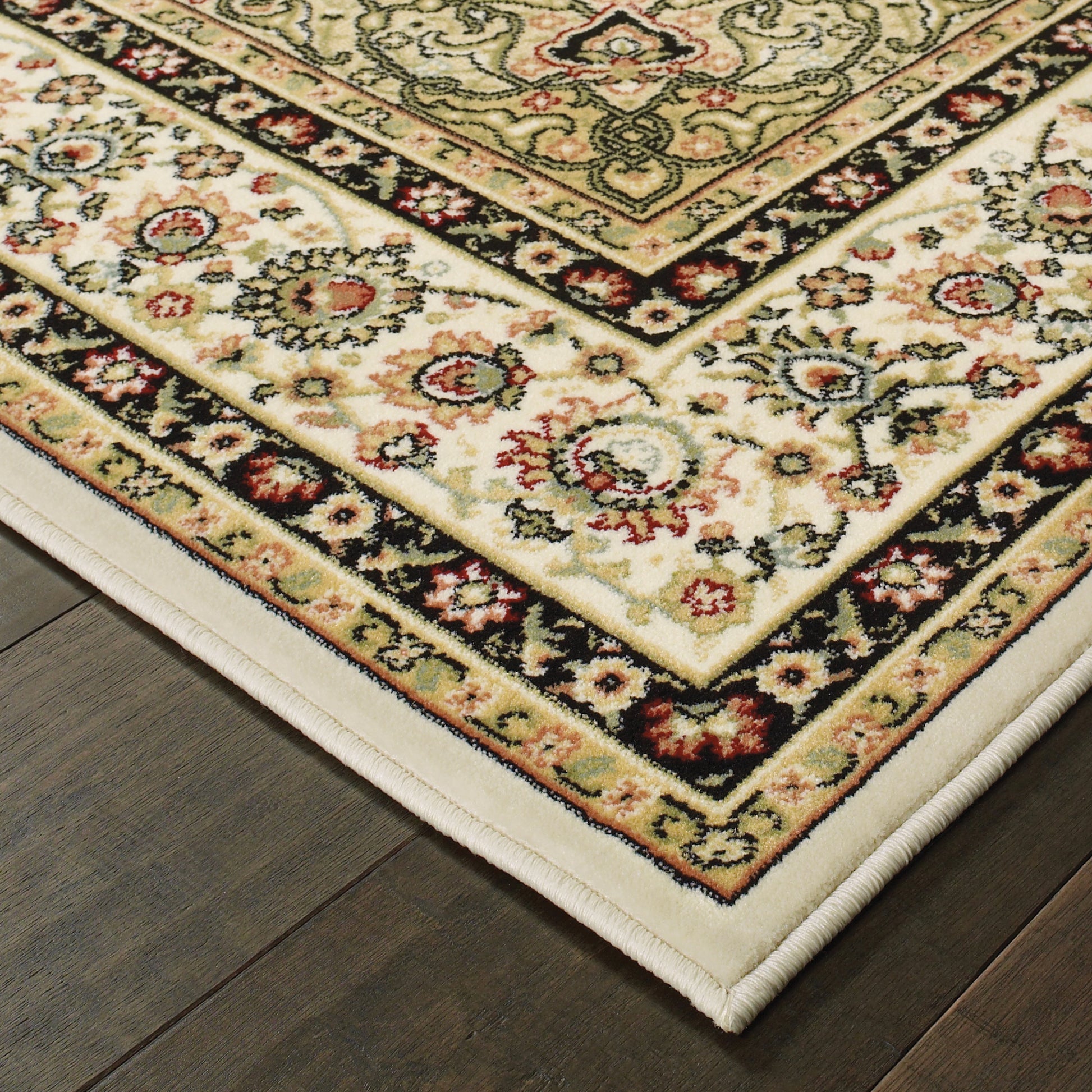 Oriental Weavers Kashan  Ivory Beige Traditional