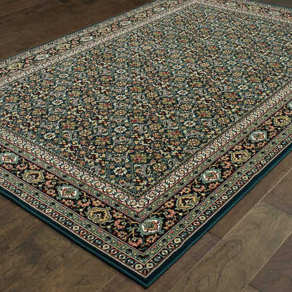 Oriental Weavers Kashan  Navy Multi Traditional