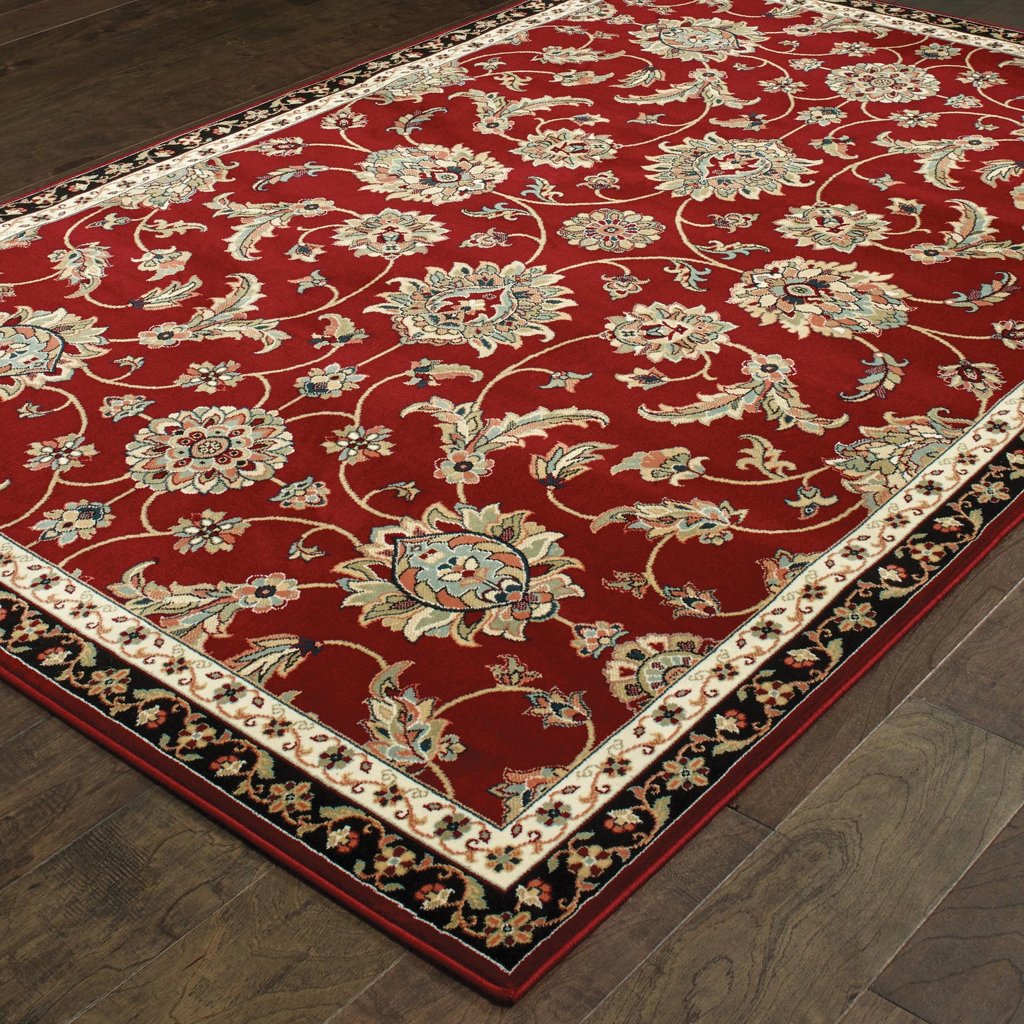 Oriental Weavers Kashan  Red Multi Traditional