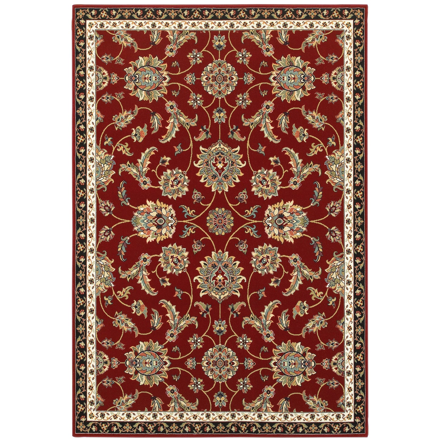 Oriental Weavers Kashan  Red Multi Traditional