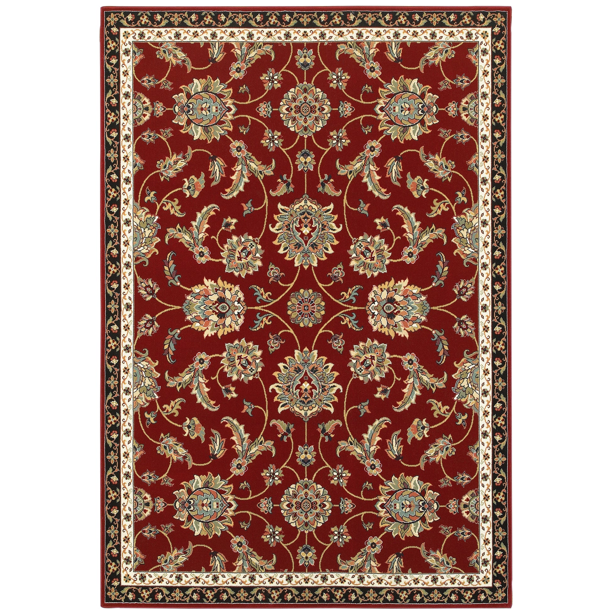 Oriental Weavers Kashan  Red Multi Traditional