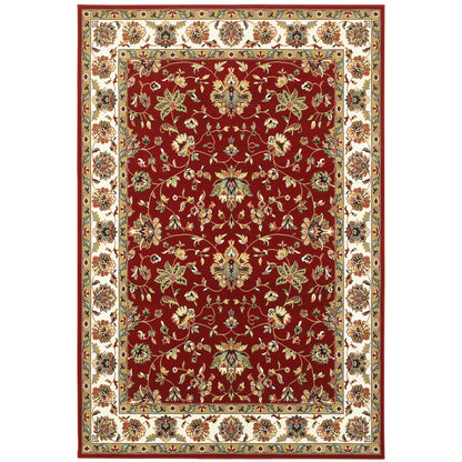 Oriental Weavers Kashan  Red Ivory Traditional