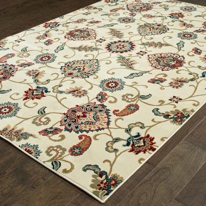 Oriental Weavers Kashan  Ivory Multi Traditional
