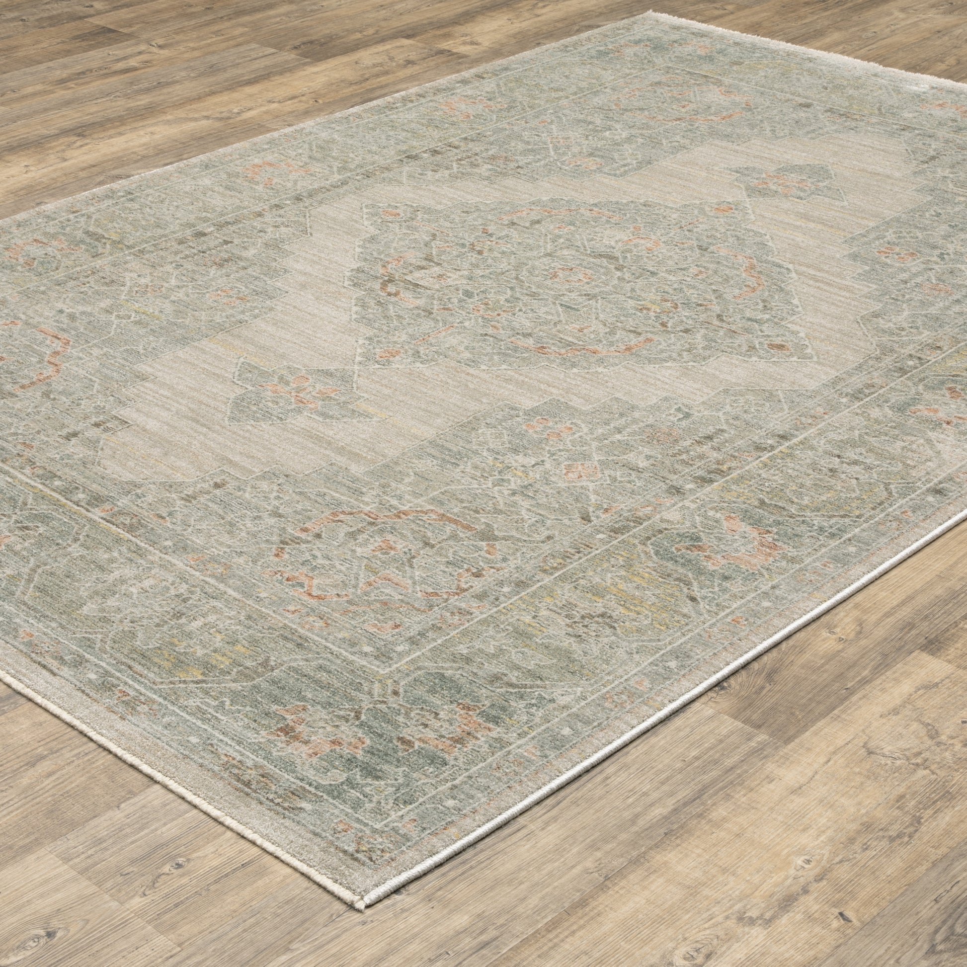 Oriental Weavers Keaton  Beige Multi Traditional