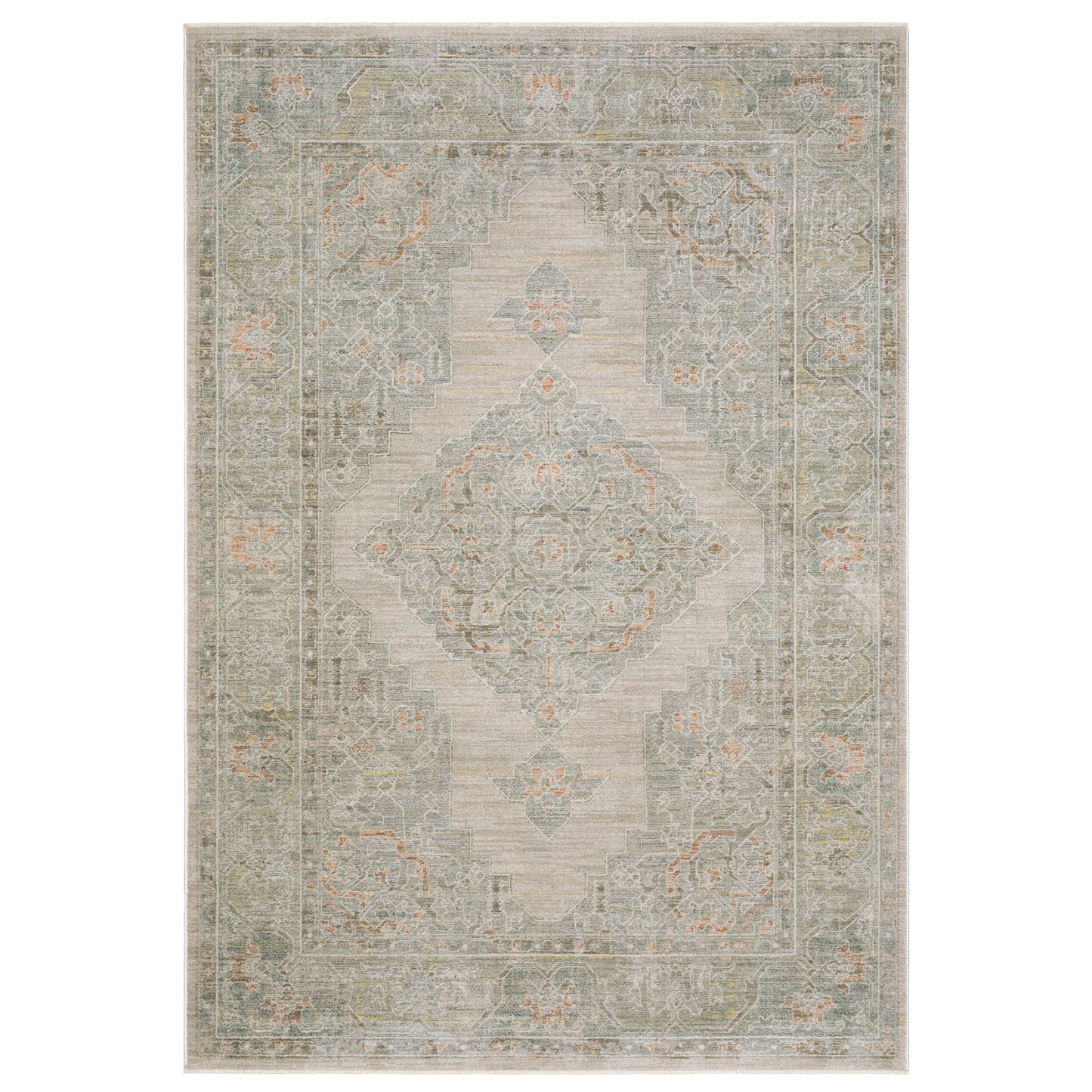 Oriental Weavers Keaton  Beige Multi Traditional