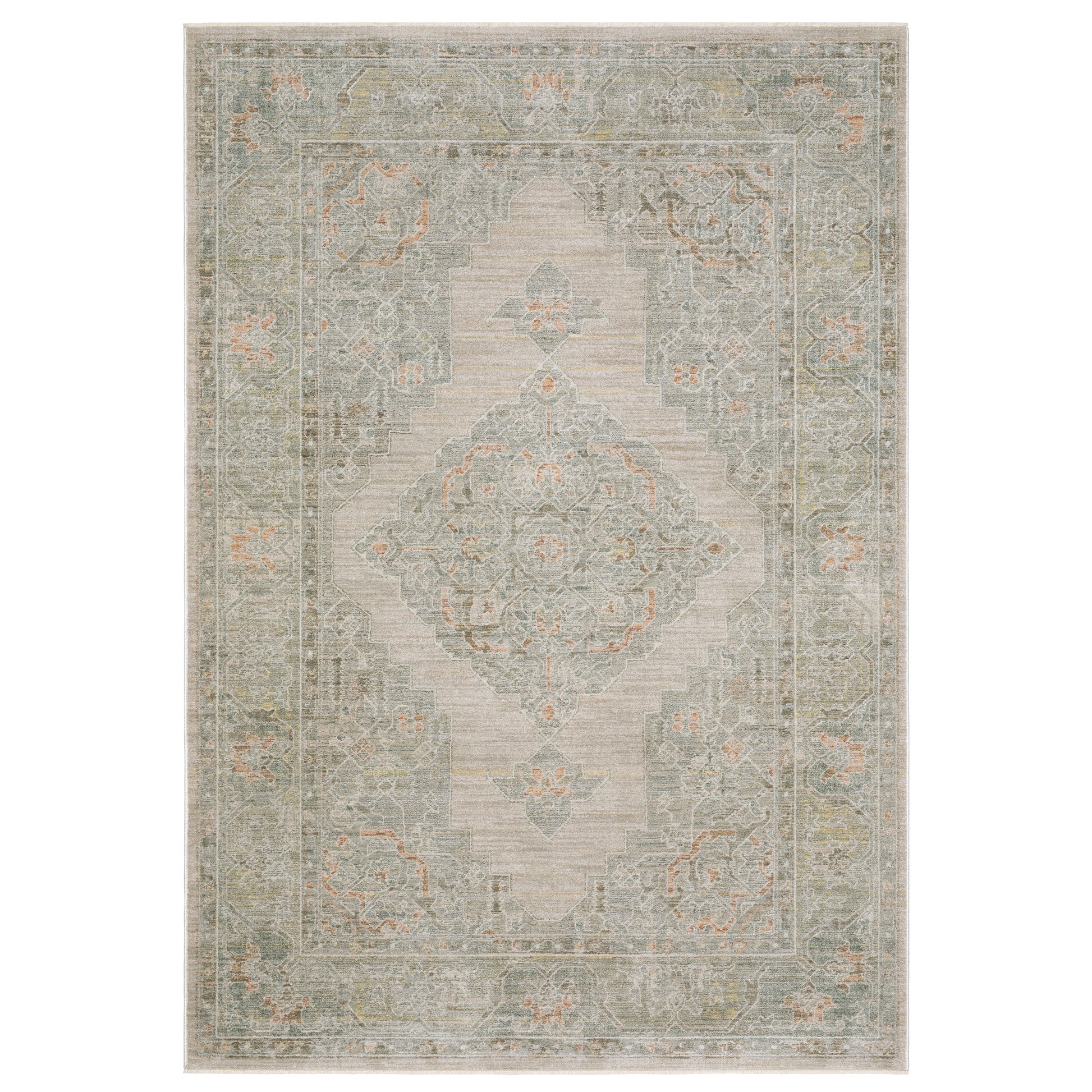 Oriental Weavers Keaton  Beige Multi Traditional