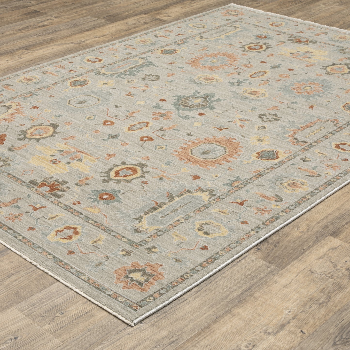 Oriental Weavers Keaton  Grey Multi Traditional