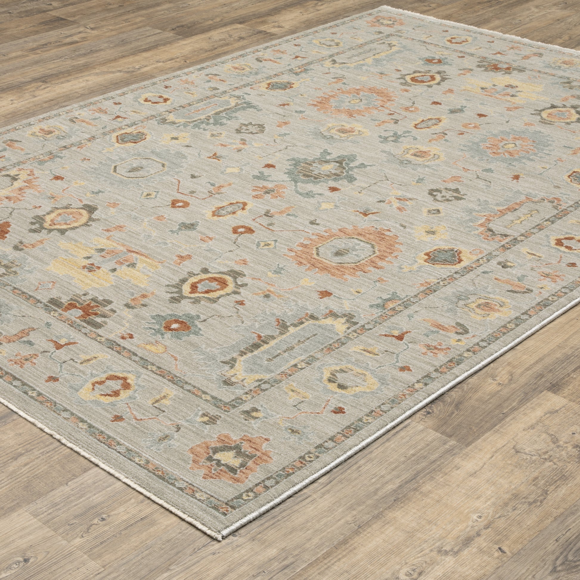 Oriental Weavers Keaton  Grey Multi Traditional