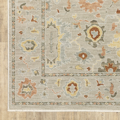 Oriental Weavers Keaton  Grey Multi Traditional