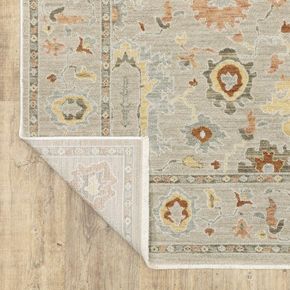 Oriental Weavers Keaton  Grey Multi Traditional